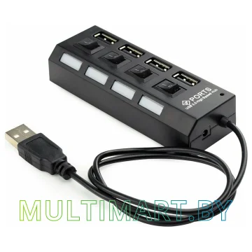 USB-хаб Gembird UHB-243-AD картинка 2